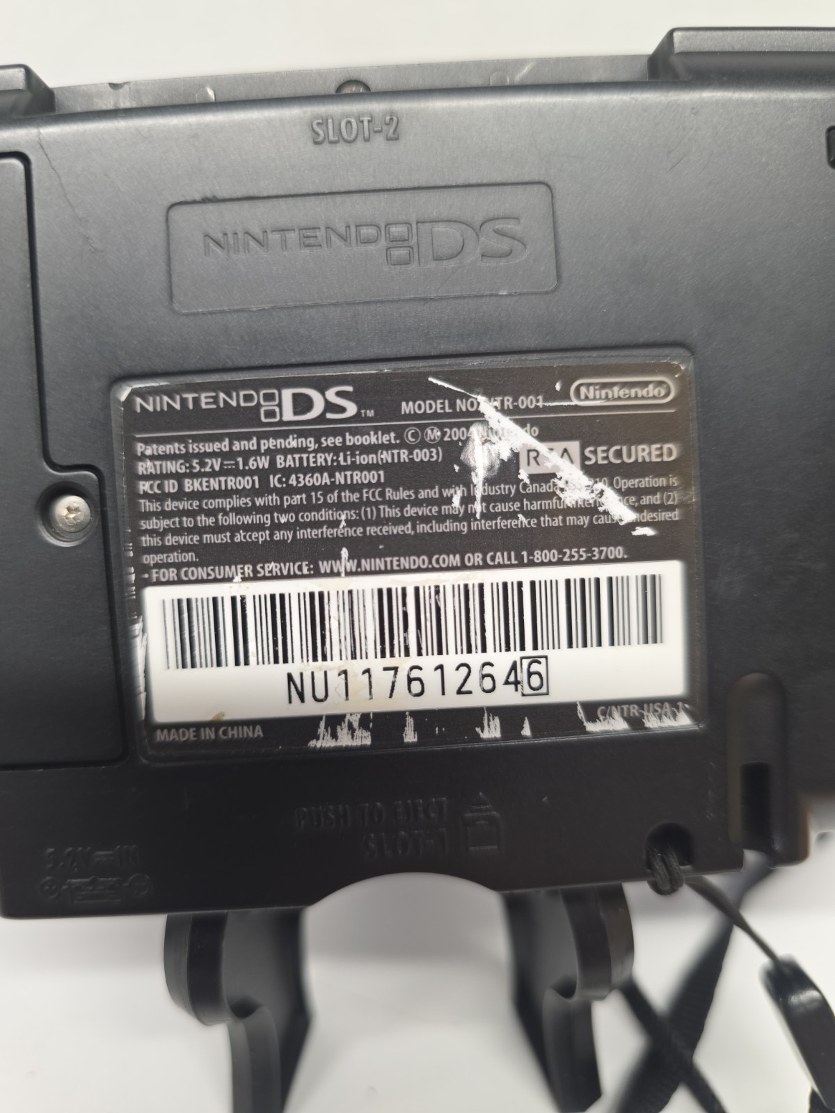 Nintendo DS Model NTR-001 Original Cobalt Blue – Tested And Working Read Descrip