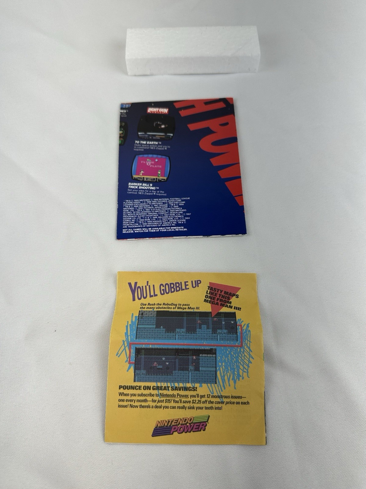 Dr Mario Nintendo NES Game 1990 Complete Box Manual Poster Foam Japan Original