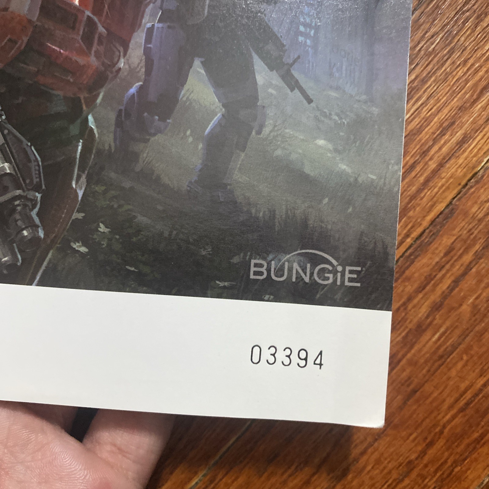 Halo Reach Promo Poster SDCC 2010 11″X17″ Ultra RARE – HTF Numbered