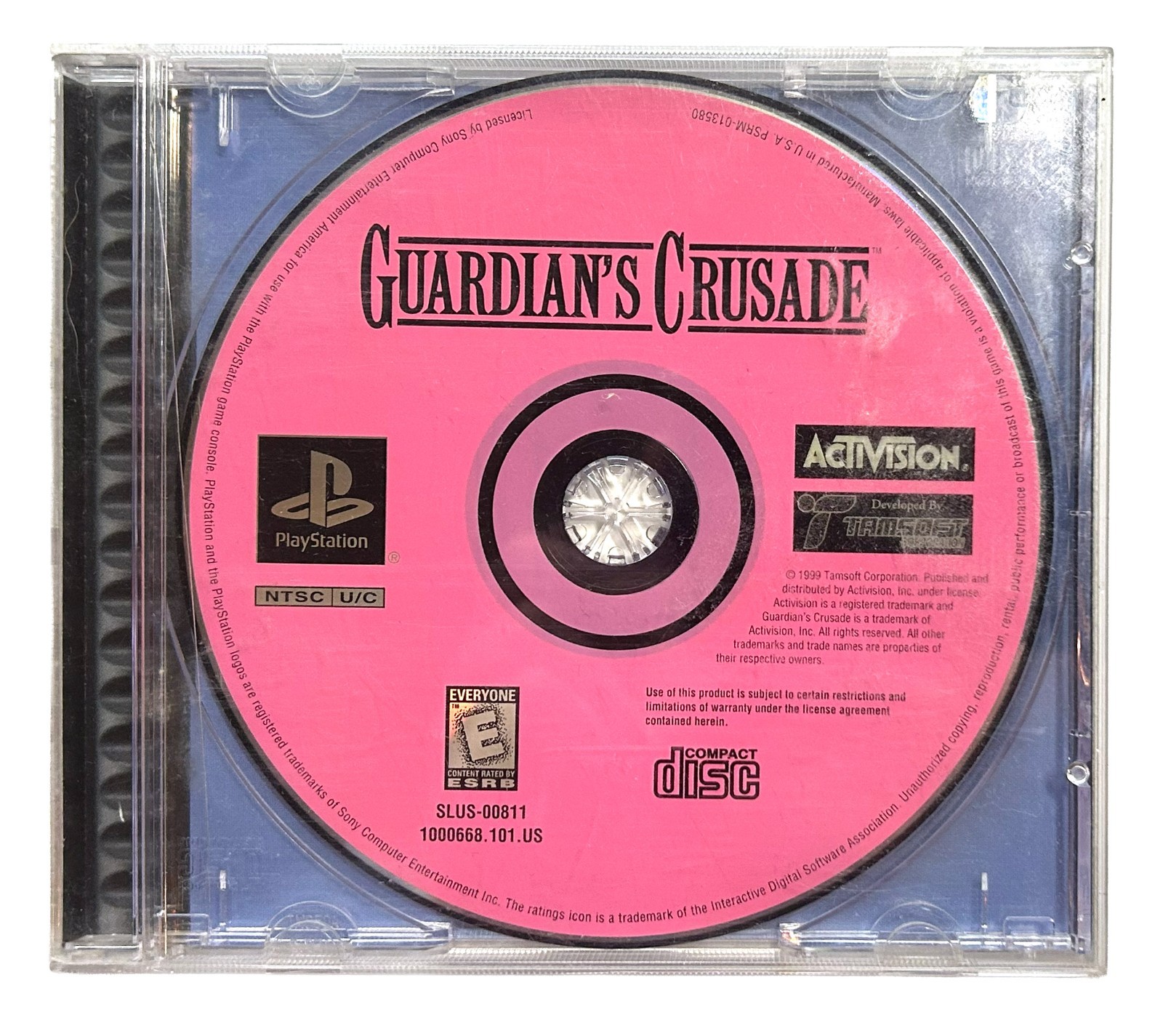 Guardian’s Crusade (Sony PlayStation 1 / PS1) Original Game + Case – No Manual
