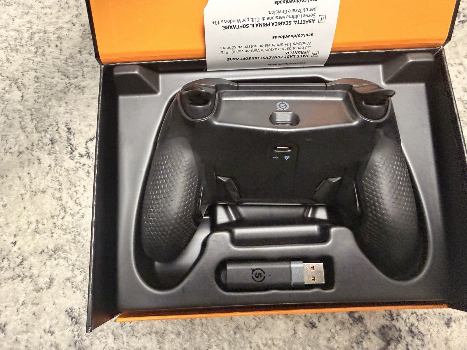 SCUF Envision Pro PlayStation and PC Controller with Clicky All Mouse Click