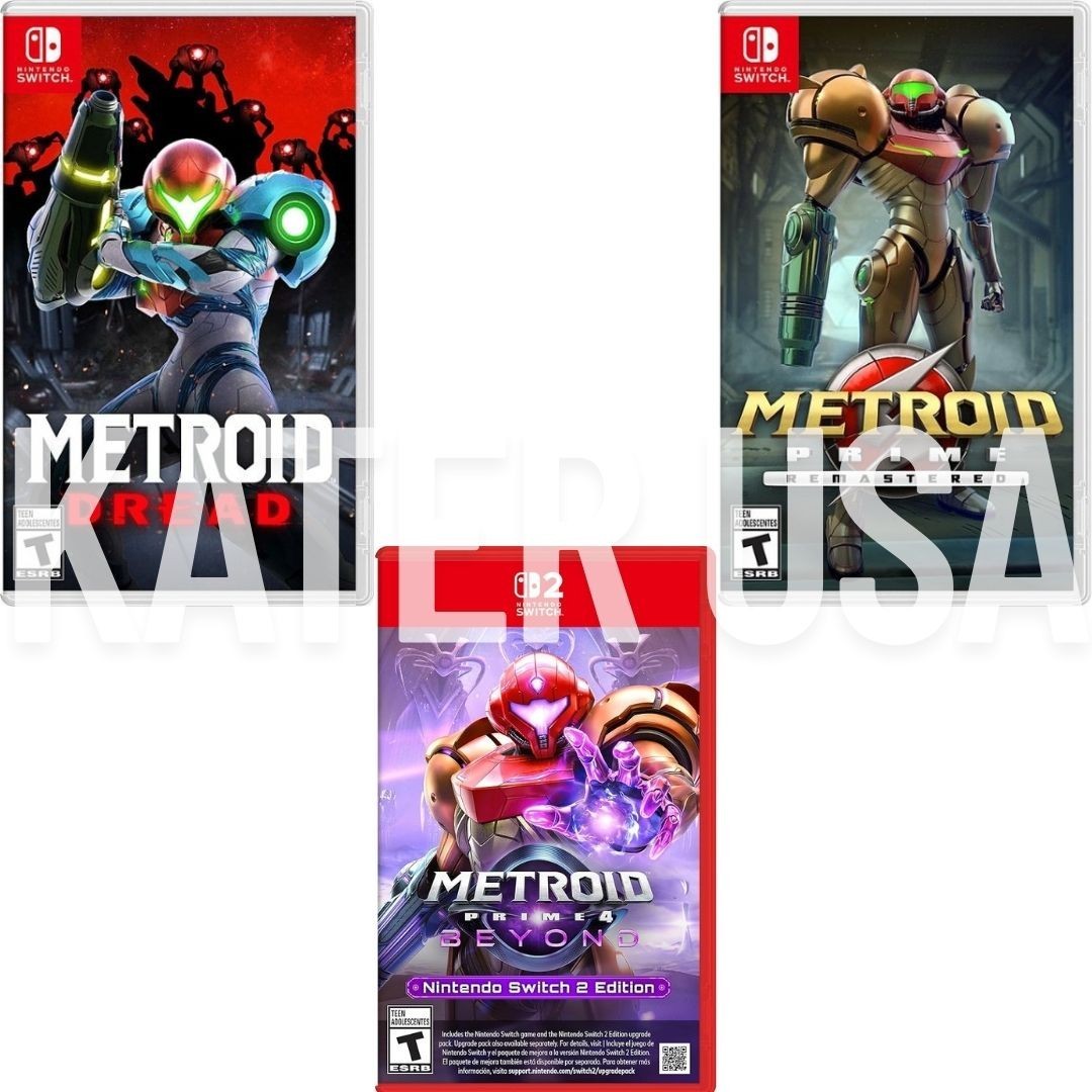 Metroid Dread + Prime Remastered + Prime 4: Beyond Switch 2 Bundle Special