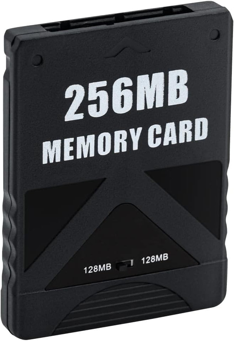 256MB High Speed Game Memory Card for Playstation 2 – Black (1 Pack)