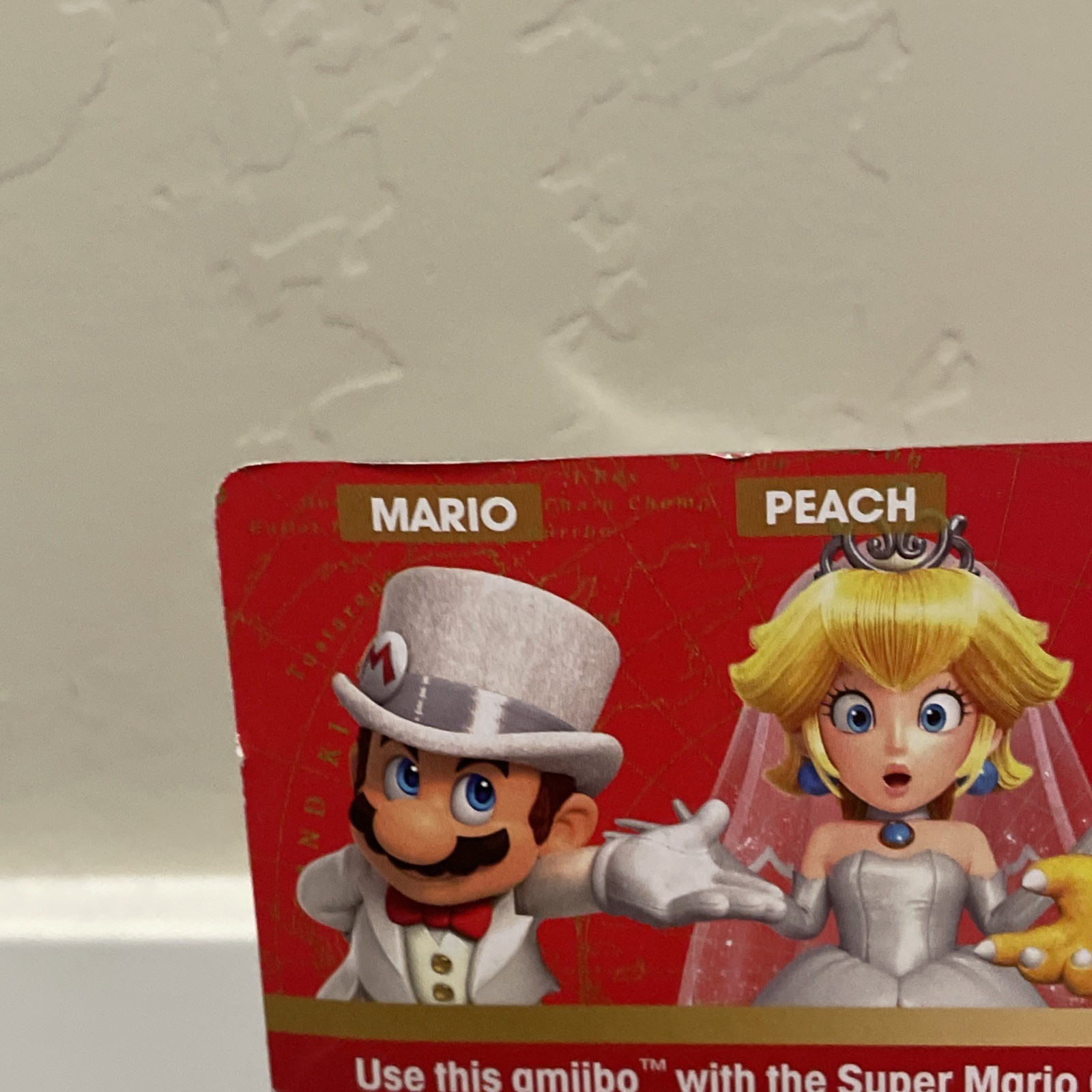 Super Mario Odyssey amiibo Wedding Three pack