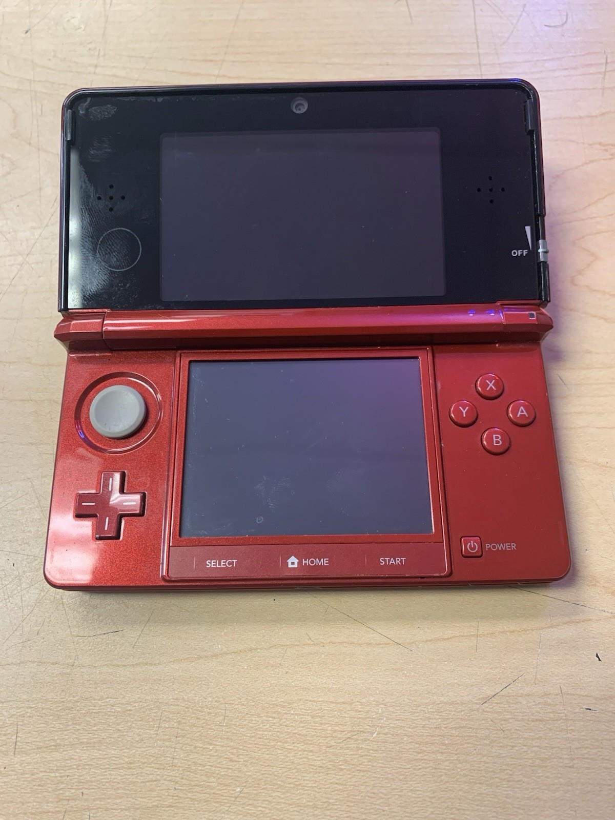 Nintendo 3DS Handheld System Red Tested Working