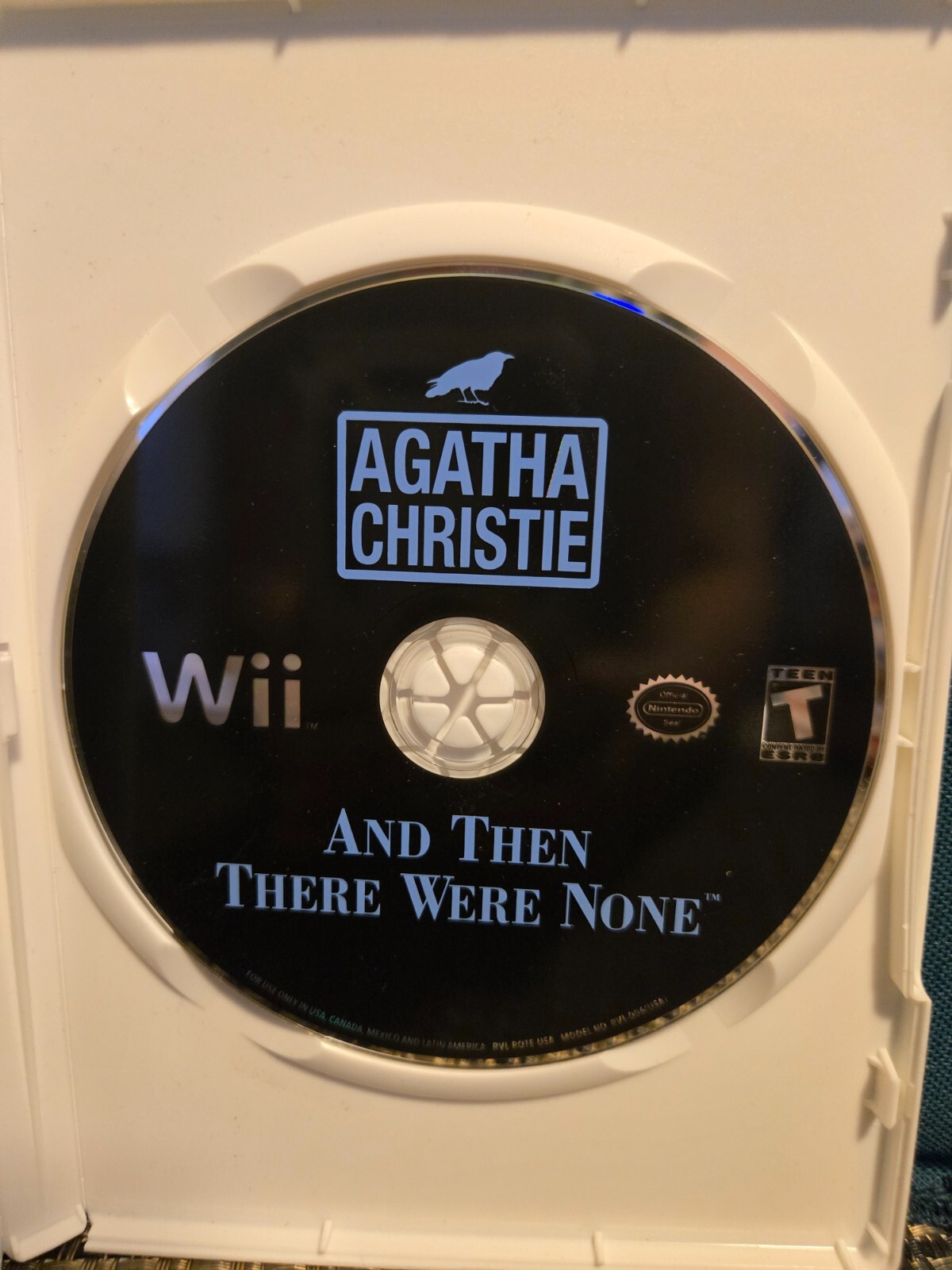 Agatha Christie: And Then There Were None (Nintendo Wii, 2008) Complete