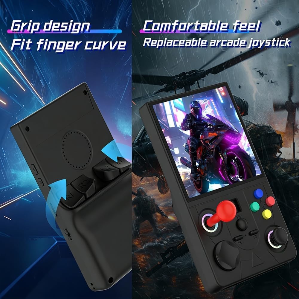 DC40V Handheld Game Console RK3326 4.0 Inch Gaming Console with Preloaded 20000+