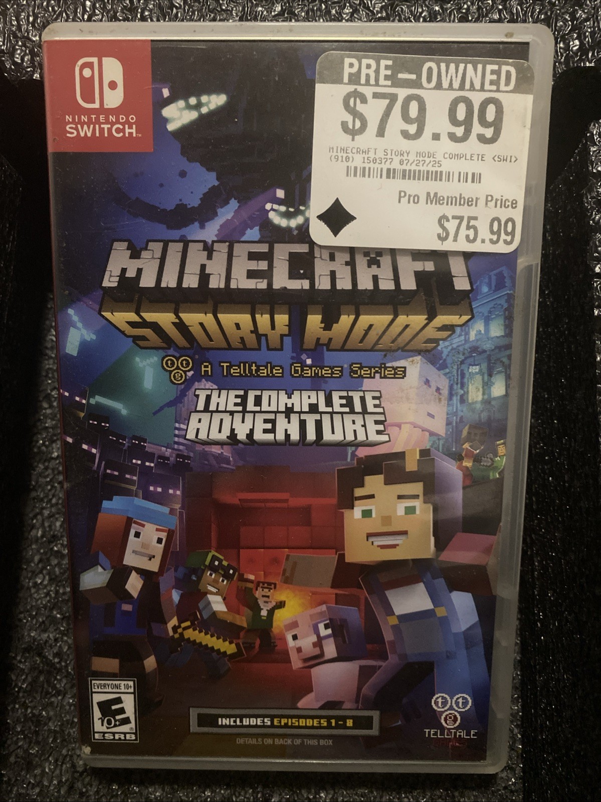 Minecraft: Story Mode – The Complete Adventure (Nintendo Switch, 2017)
