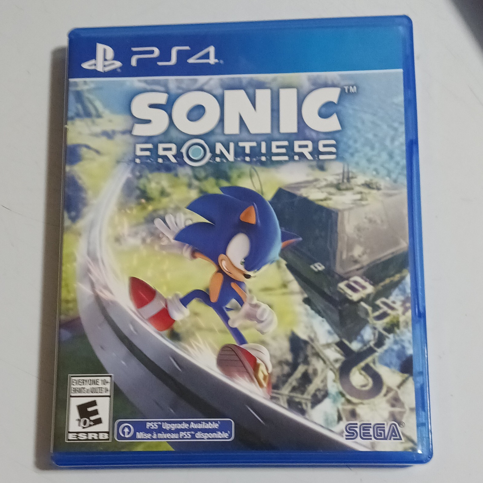 SEGA Sonic Frontiers PS4 Action Adventure E10+ PS5 Upgrade Available