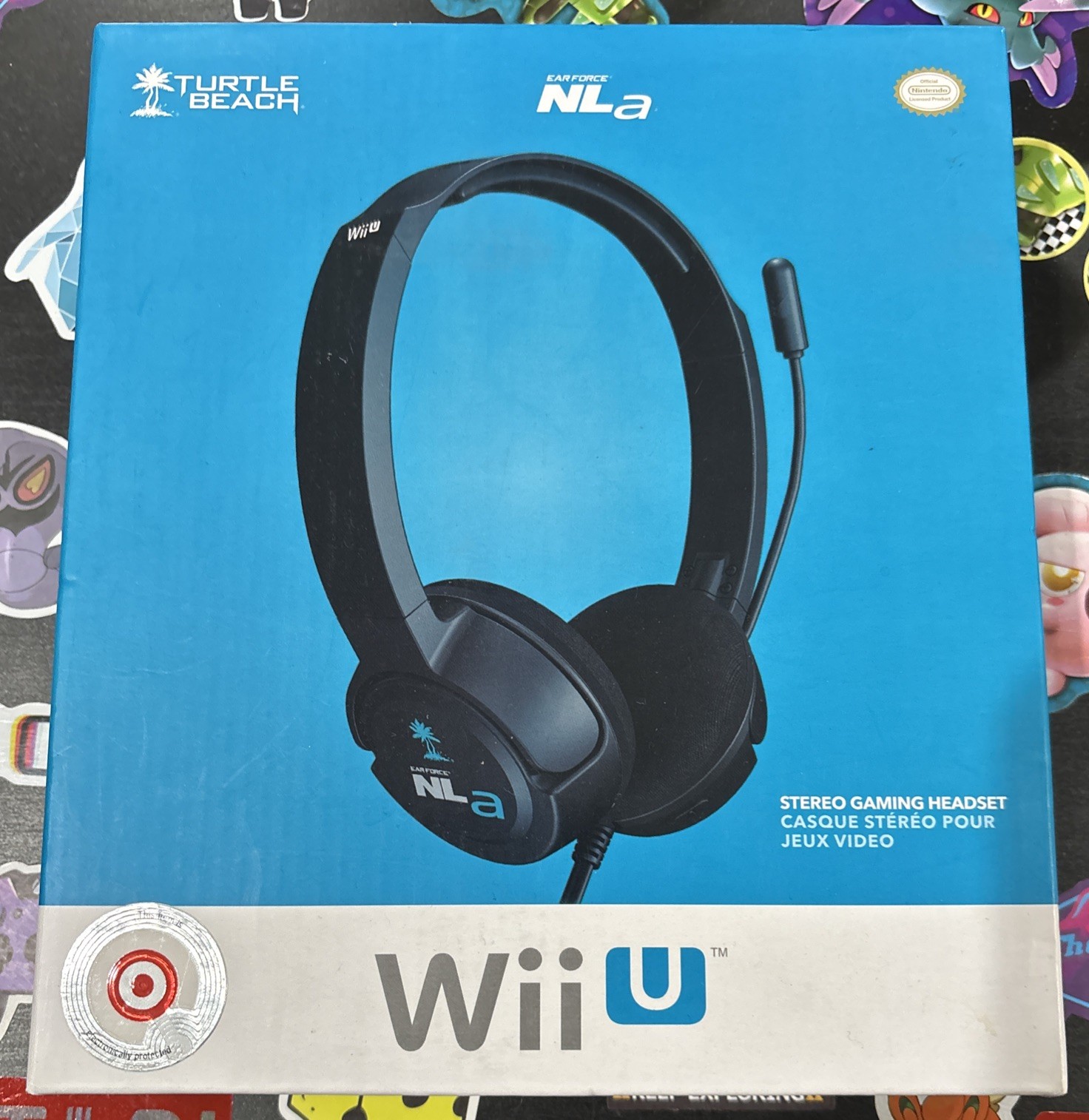 Turtle Beach Ear Force NLa Black Headband Headsets For Wii U & 3DS!!