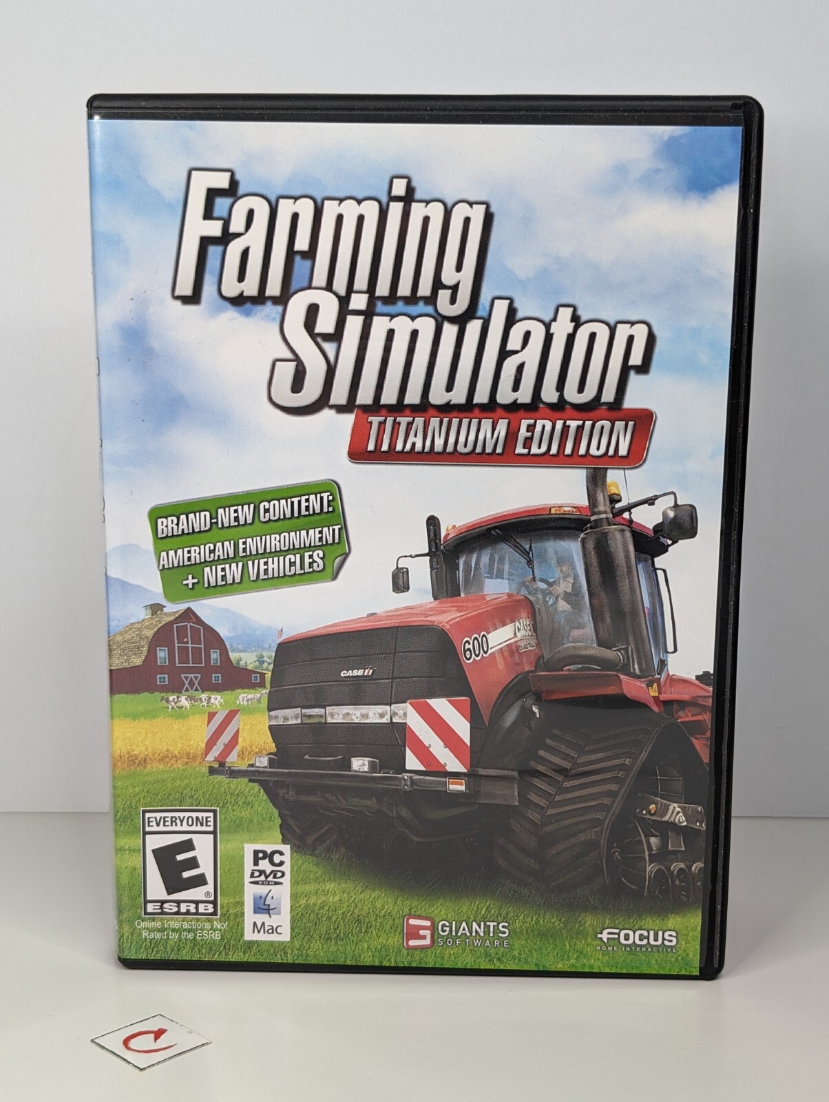 Farming Simulator: Titanium Edition (PC/Mac, 2014) CIB Complete w/ Slipcover