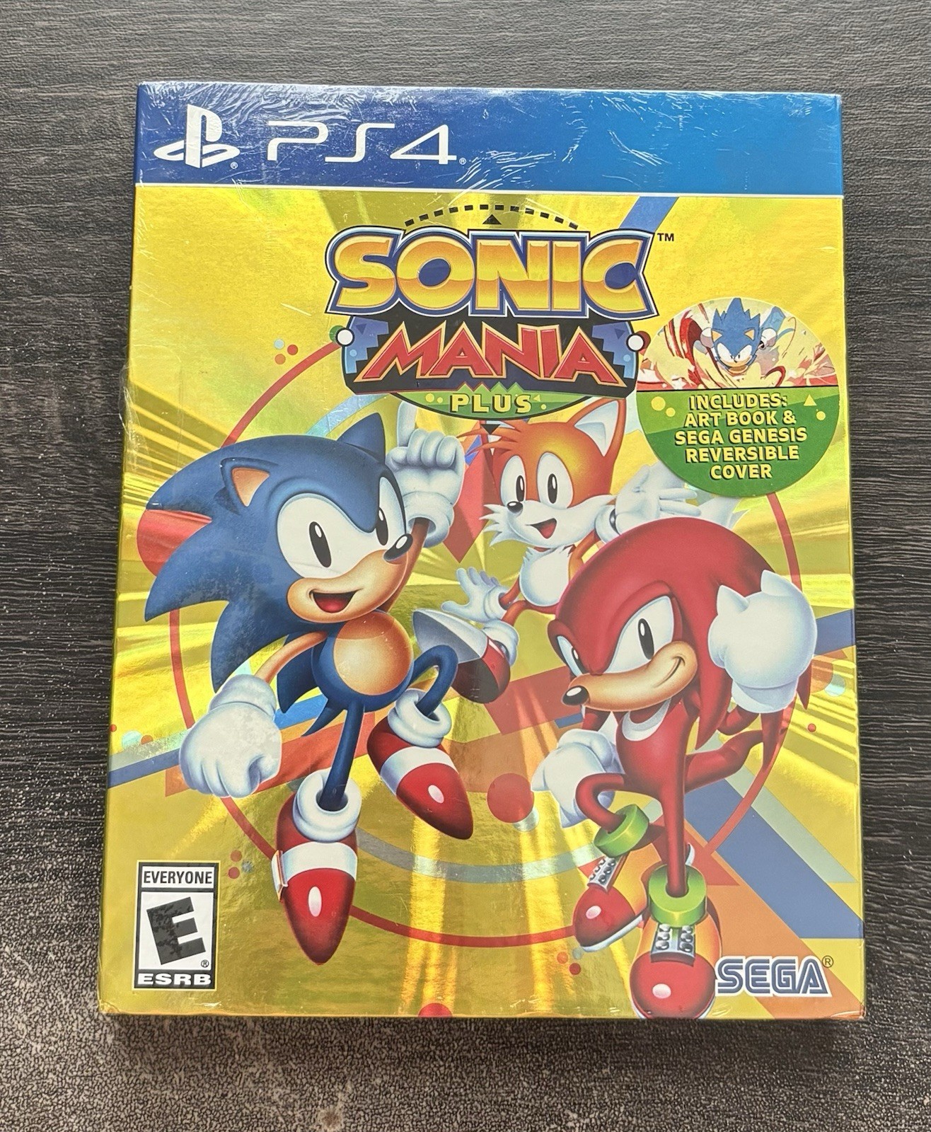 Sonic Mania Plus (Sony PlayStation 4) Brand New, Still Sealed – Seal Has Damage