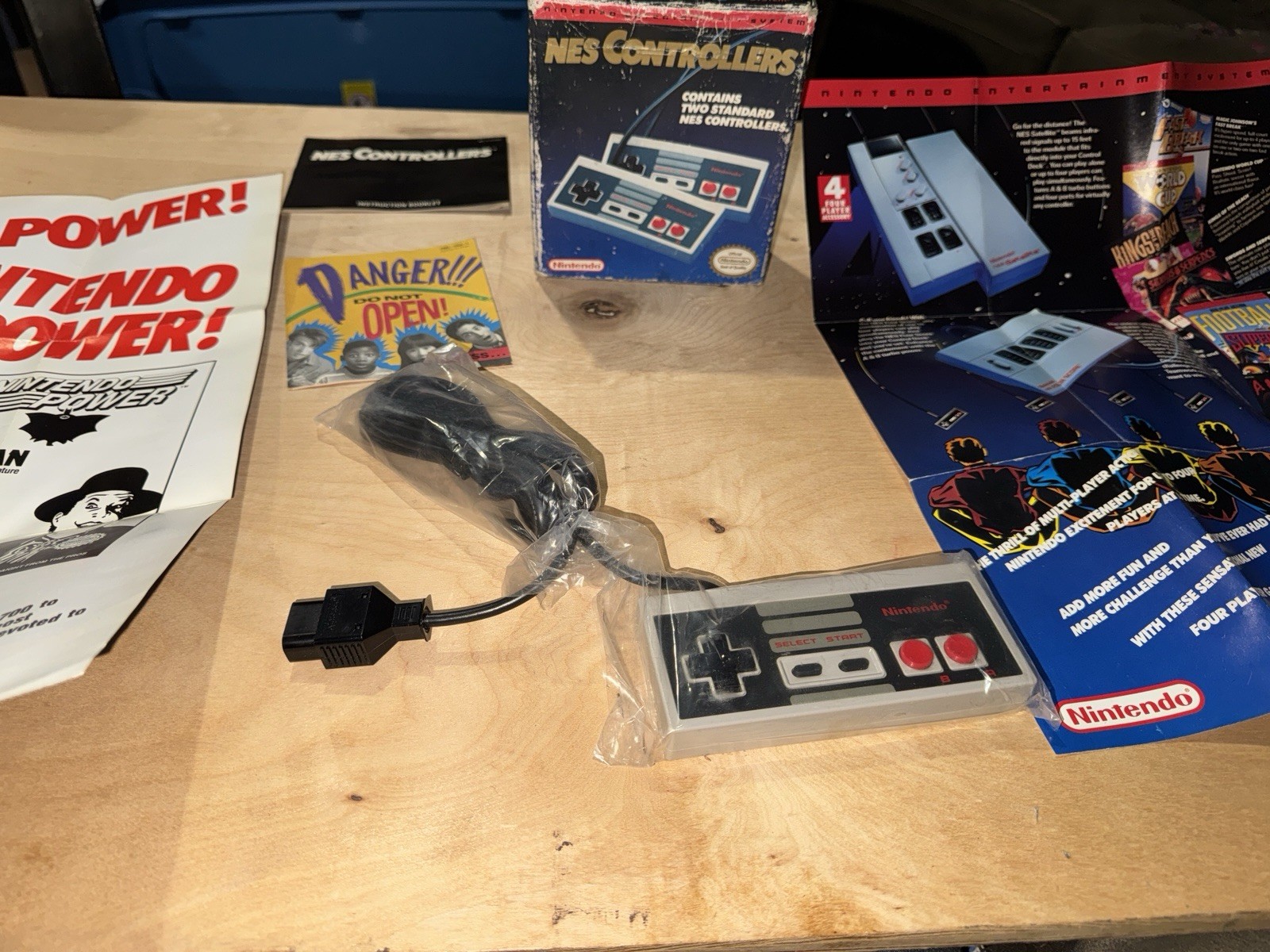 Classic NES Controller In Opened Box In Original Plastic READ FULL DESCRIPTION
