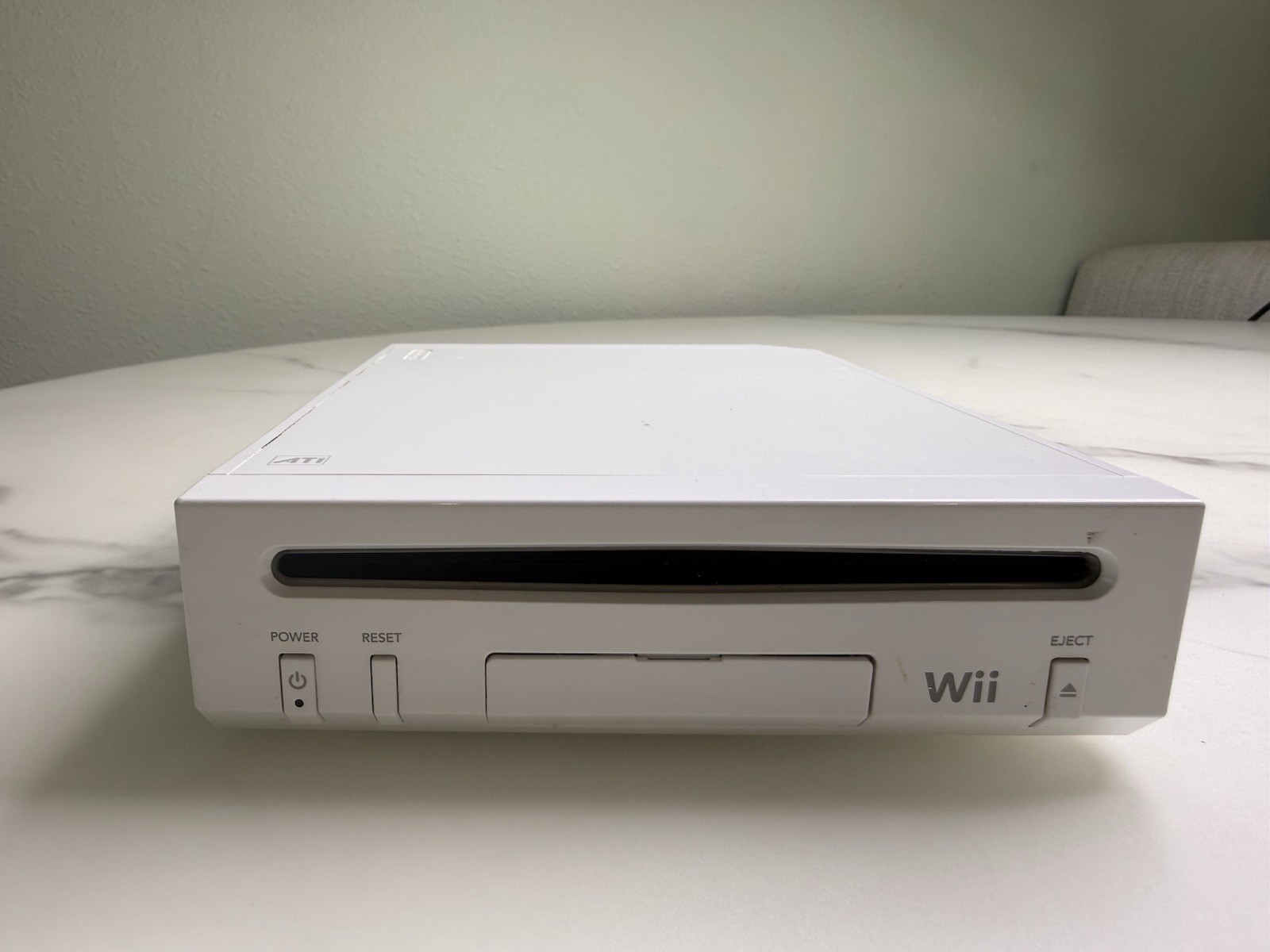 Nintendo RVL-101 Wii Console White Bundle With 6 Controllers Tested.