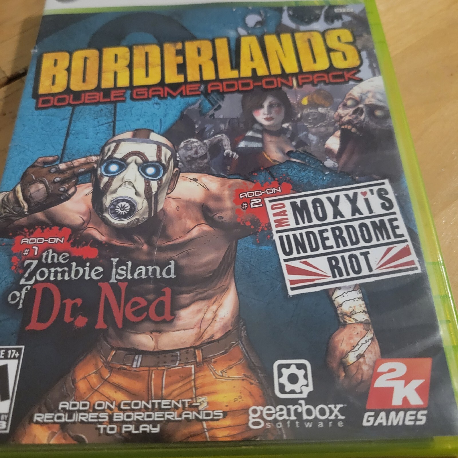 Borderlands Xbox 360 – Add-On Pack: The Zombie Island of Dr. Ned & Mad Moxxi’s