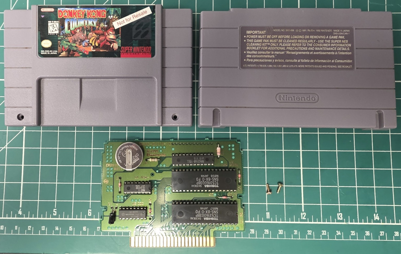 Donkey Kong Country NOT FOR RESALE Demo Only (Nintendo SNES, 1994) Tested/Works!