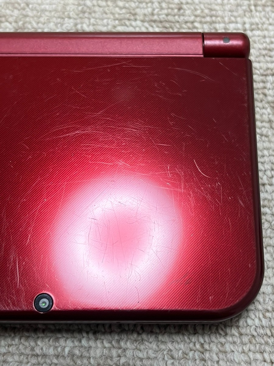 New 3DS LL XL Metalic red Japan Nintendo Console region Japanese B982 dual IPS