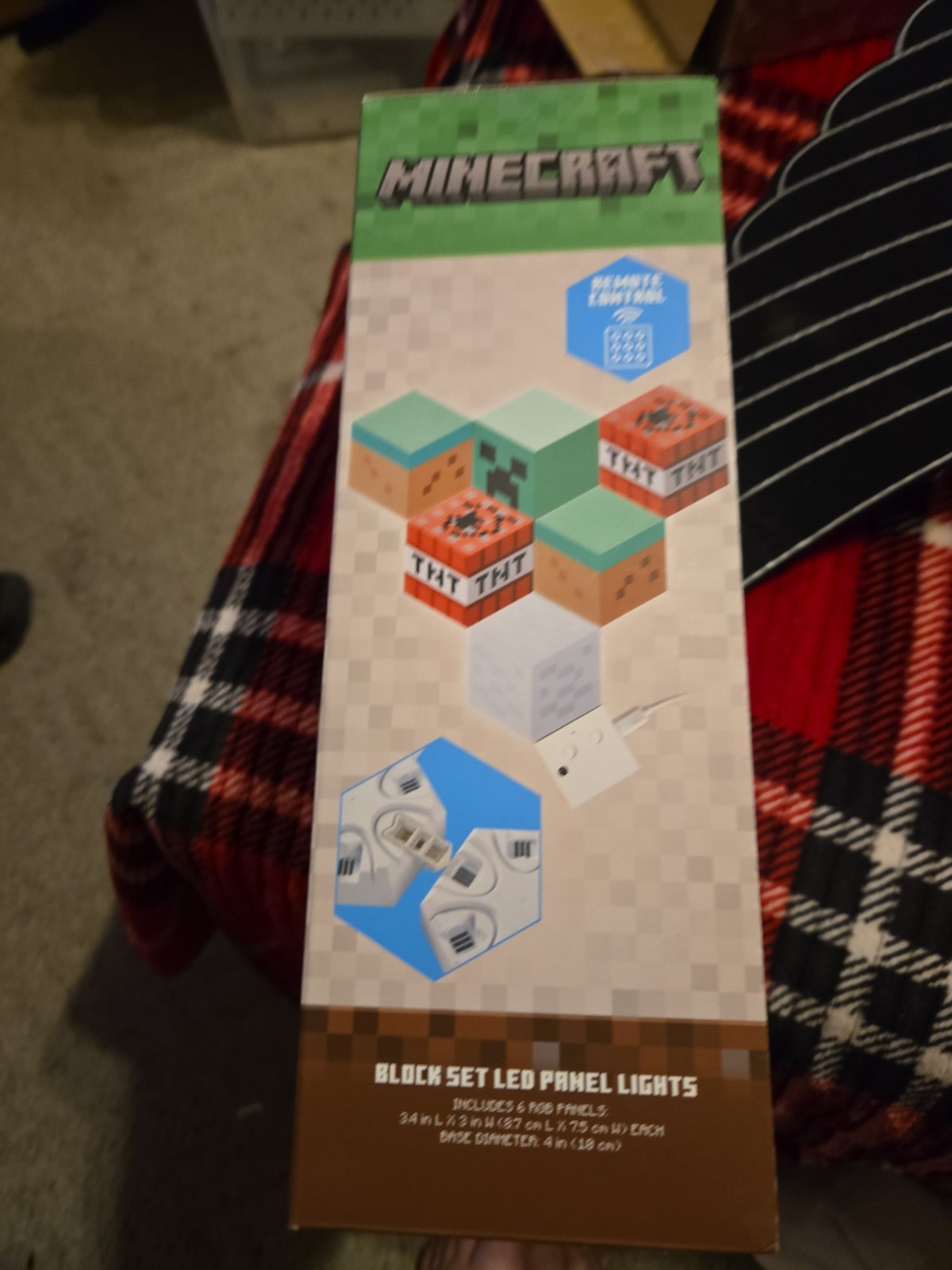 Minecraft LED Panel Light Set