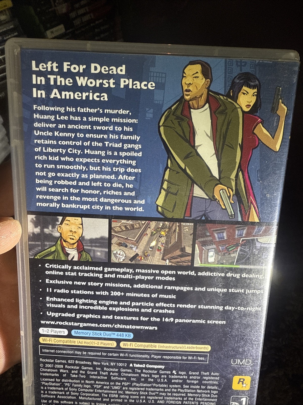 Grand Theft Auto: Chinatown Wars + Map And Manual Sony PSP Extra Mint Condition