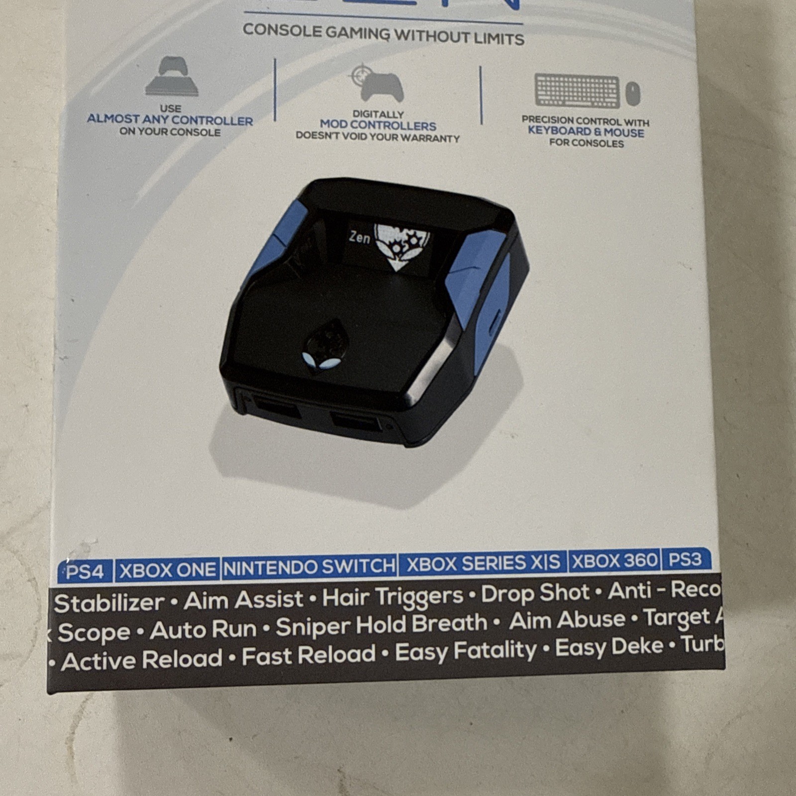 Cronus Zen PS4 Xbox Nintendo Console Adapter CM00053- C Sealed New