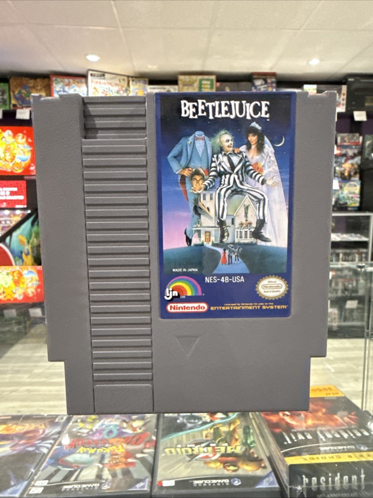 Beetlejuice – Nintendo Entertainment System NES – In Box Tested