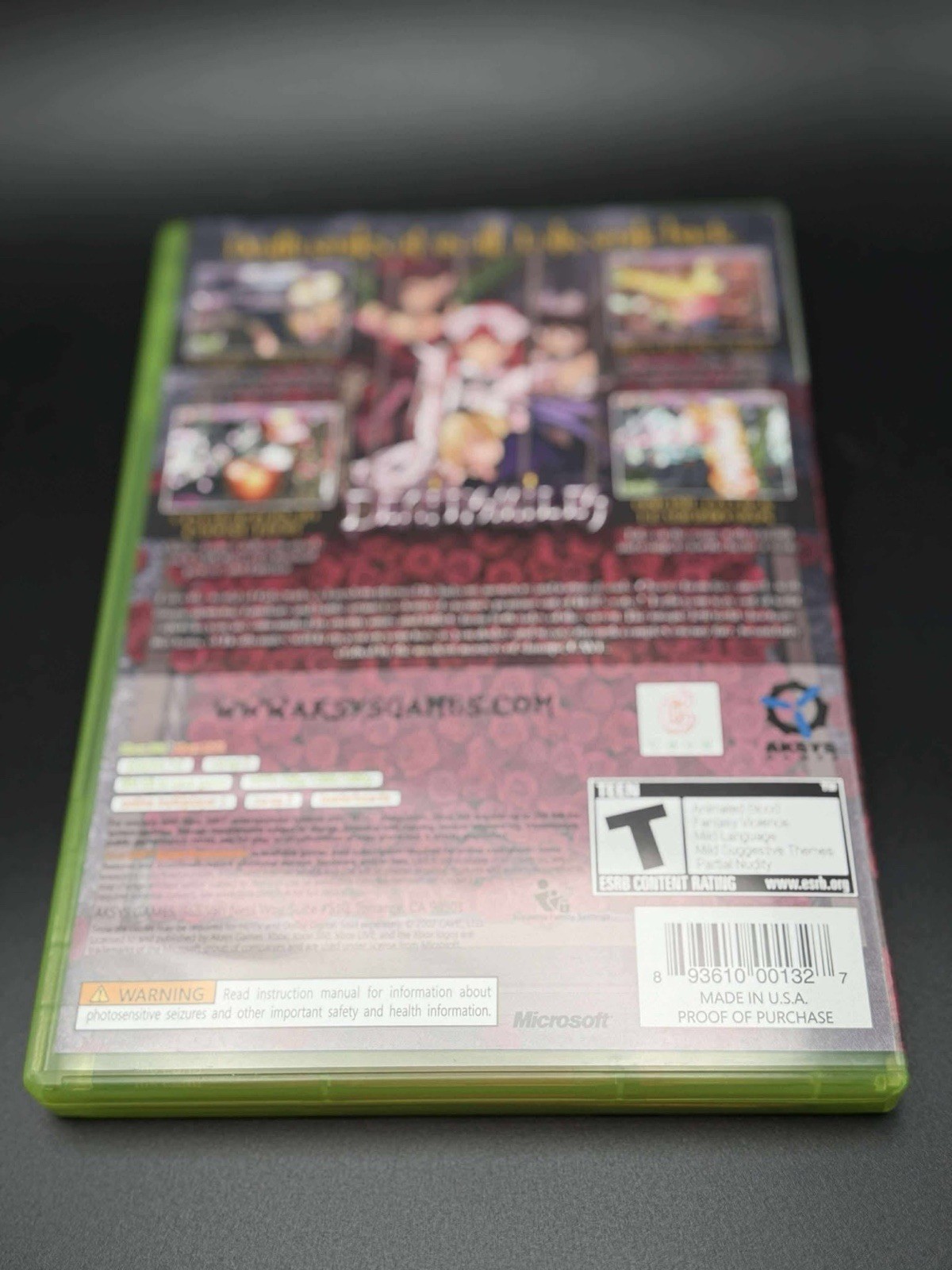 Deathsmiles — Limited Edition (Microsoft Xbox 360, 2010) CIB Complete￼