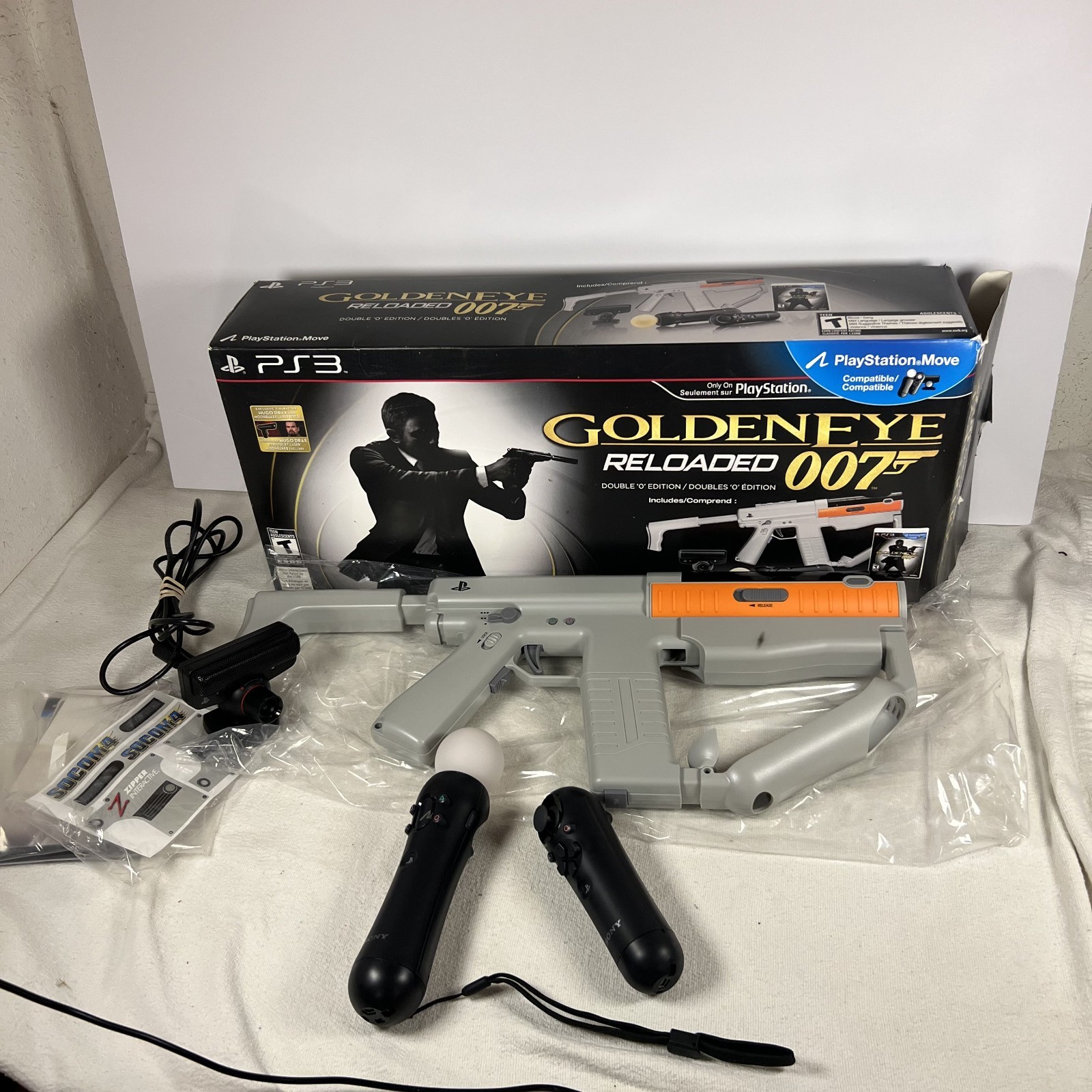 GoldenEye 007 Reloaded Double ‘O’ Special Edition PS3 2011 James Bond USA PS