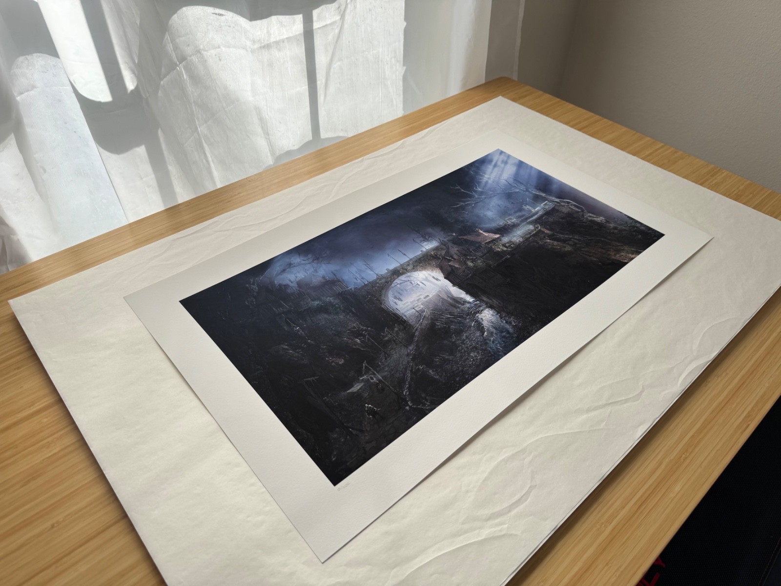 Village of the Albinaurics | Elden Ring Cook and Becker Giclee Art Print 1/200