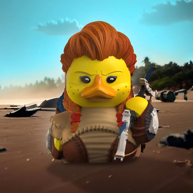 TUBBZ 1st EDITION Horizon Forbidden West: Aloy Collectible Duck Figure rare