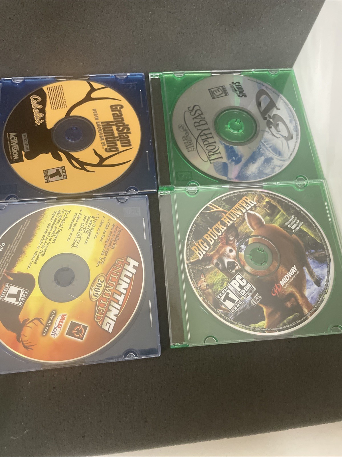Lot of 28 PC Shooting Games, Cabelas Game Hunter, Trophy Hunter, Safari Etc.
