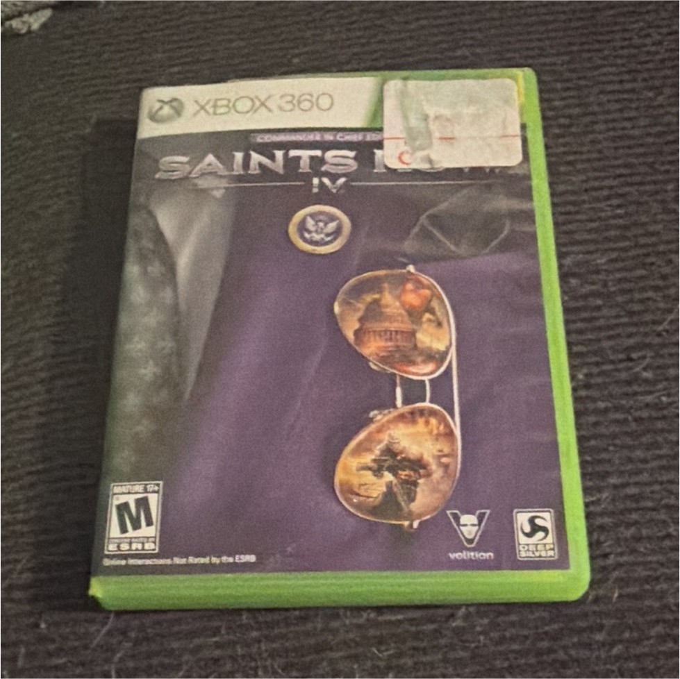 Deep Silver Saints Row IV Xbox 360 M Mature Action Adventure NTSC-U/C Online
