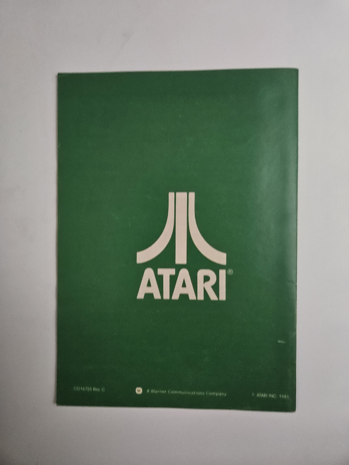 The Atari Video Computer System Catalog 43 Game Program #1