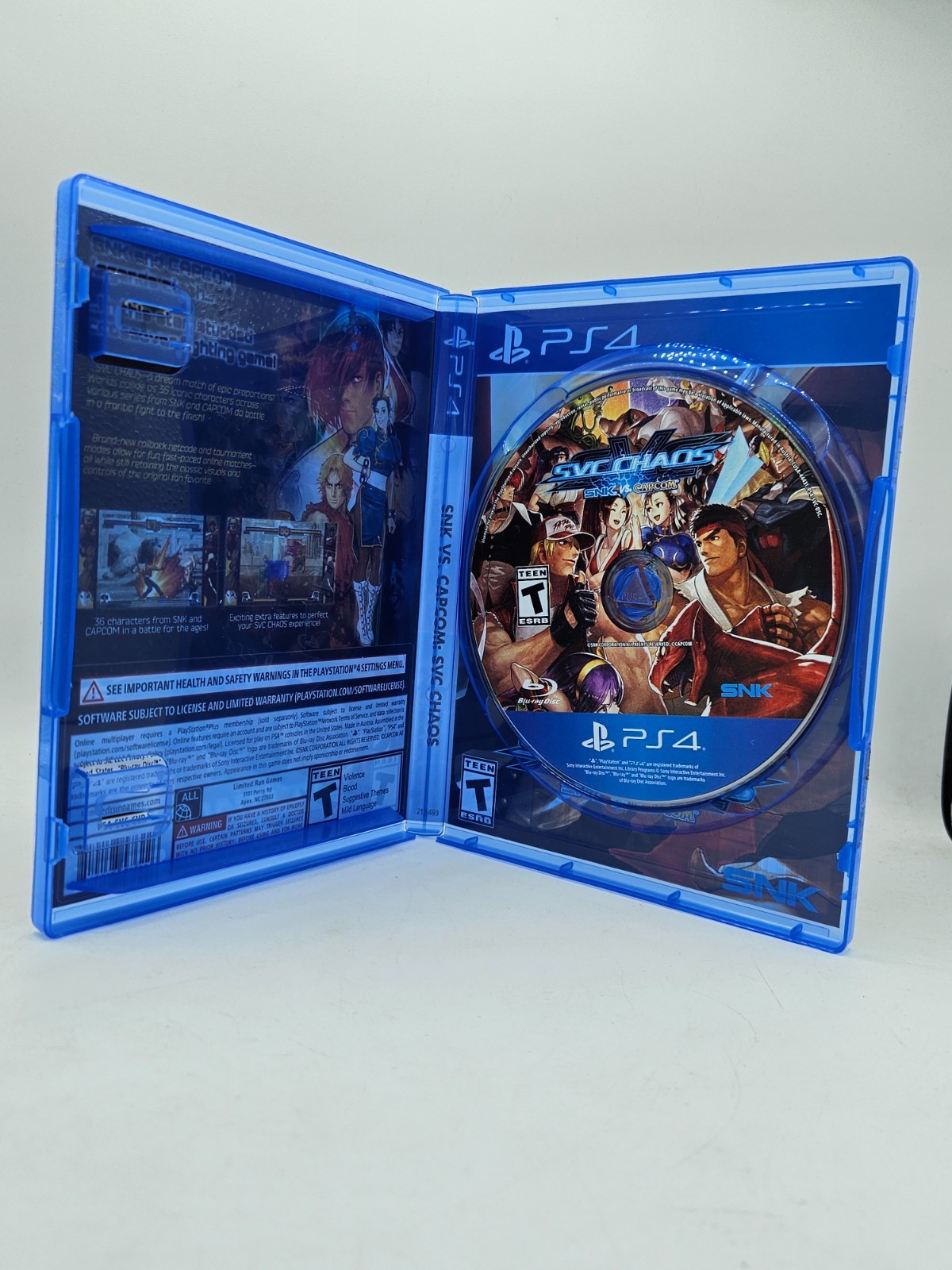 SNK vs. Capcom: SVC CHAOS – Playstation 4 – Open – Good