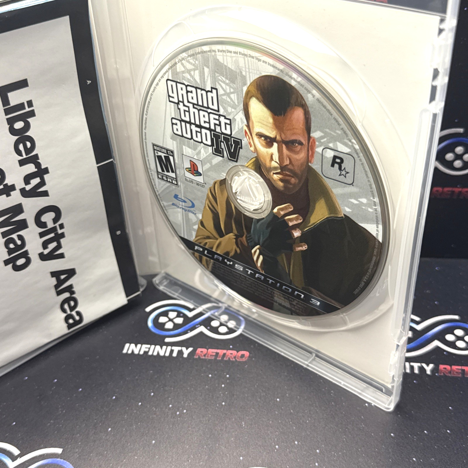 Grand Theft Auto IV Sony PlayStation 3 PS3 CIB With Map Refurbished & Tested