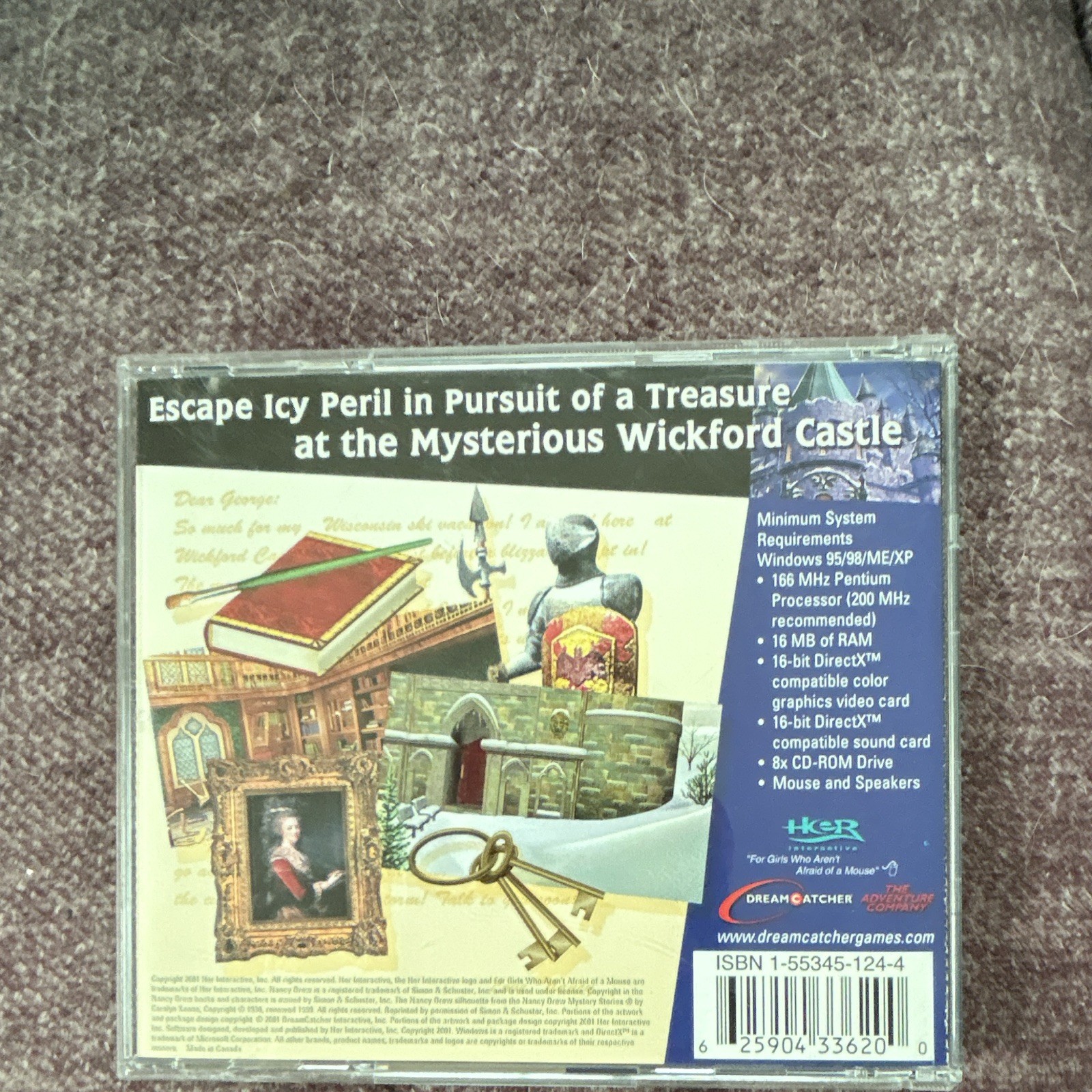 Her Interactive Nancy Drew: Treasure in the Royal Tower PC Manual