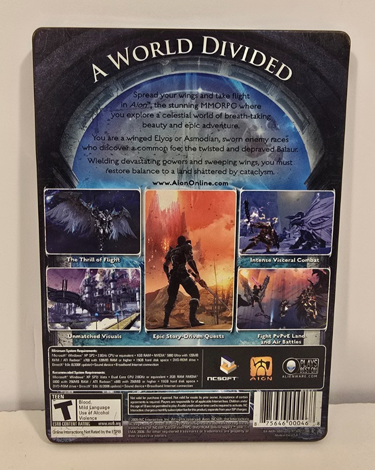 Aion (PC, 2009) Steelbook