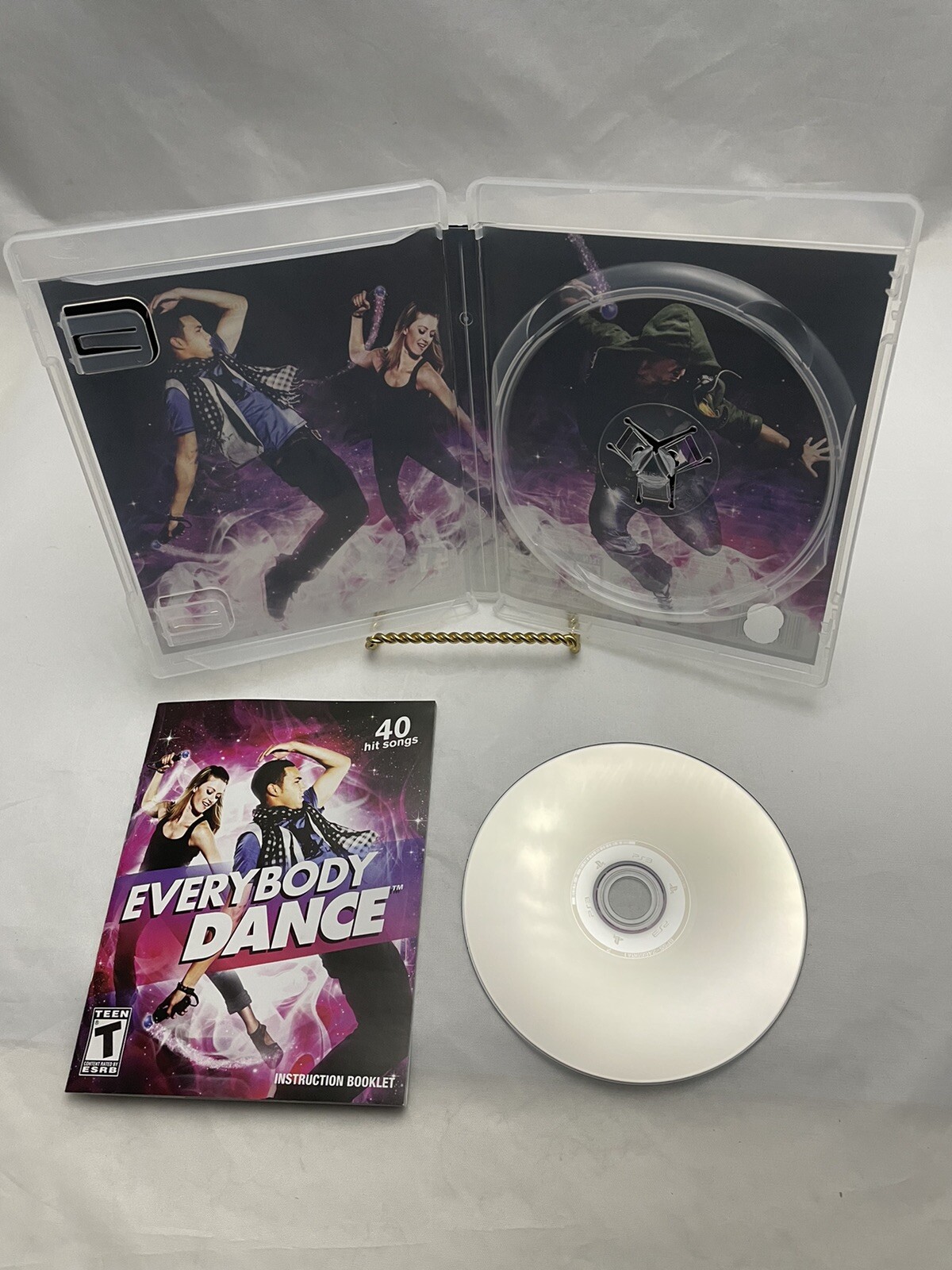 Everybody Dance (PlayStation 3, PS3) Complete W/Manual – UPC Punched Promo Copy