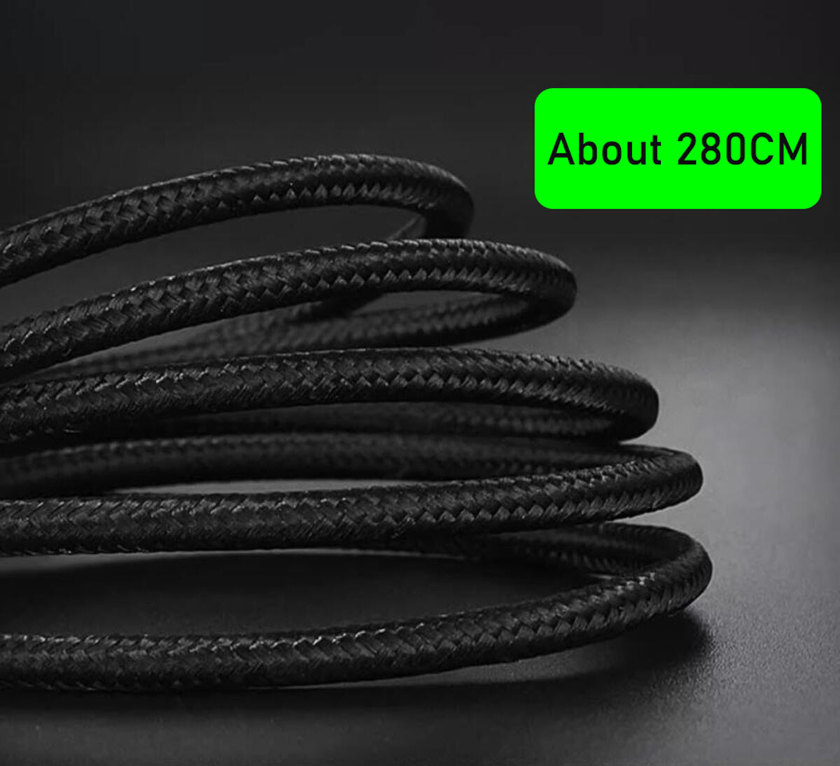Genuine USB-C Charging Power Cable Cord accessory for PS5 DualSense Edge 2.8M