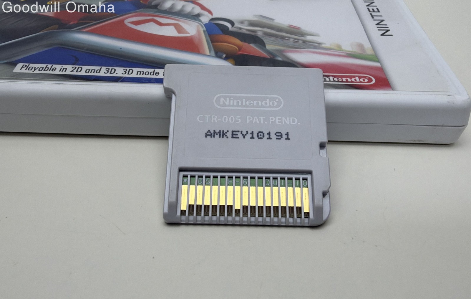 Nintendo 3DS – Mario Kart 7 + Case , Manual & Inserts – Boot Tested