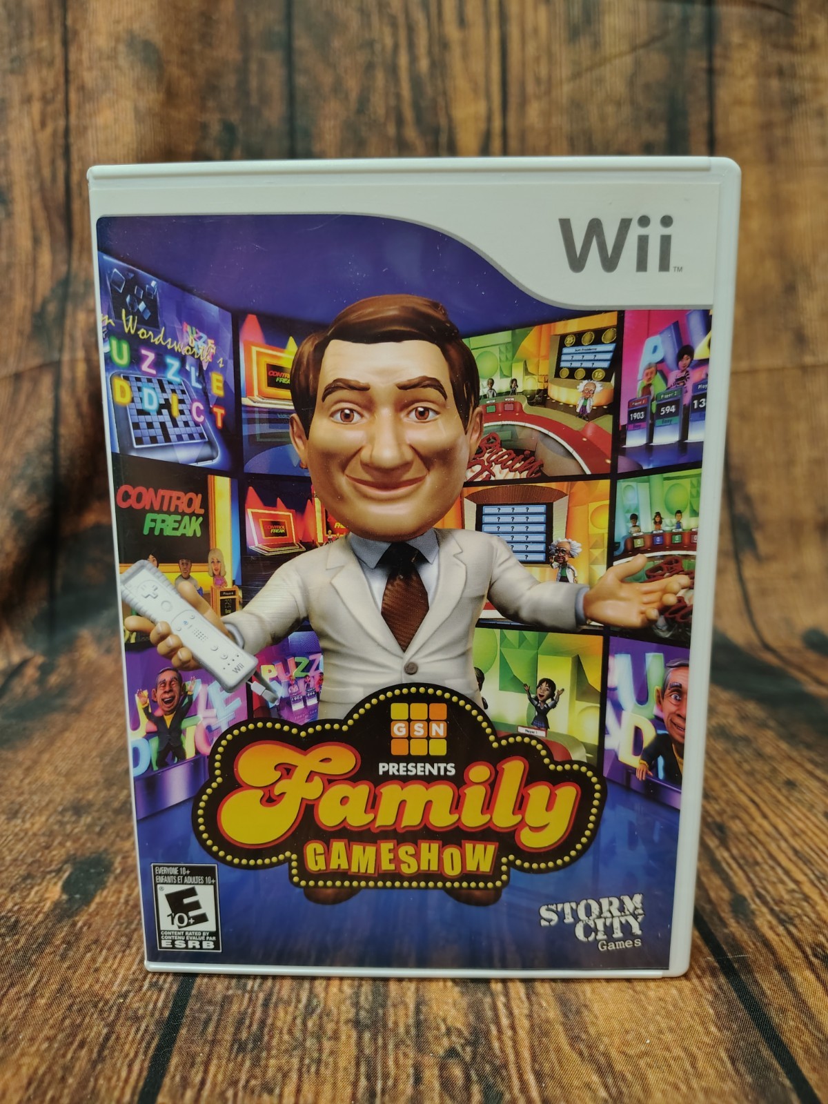 GSN Presents: Family Gameshow Nintendo Wii Storm City Games 2010 Complete