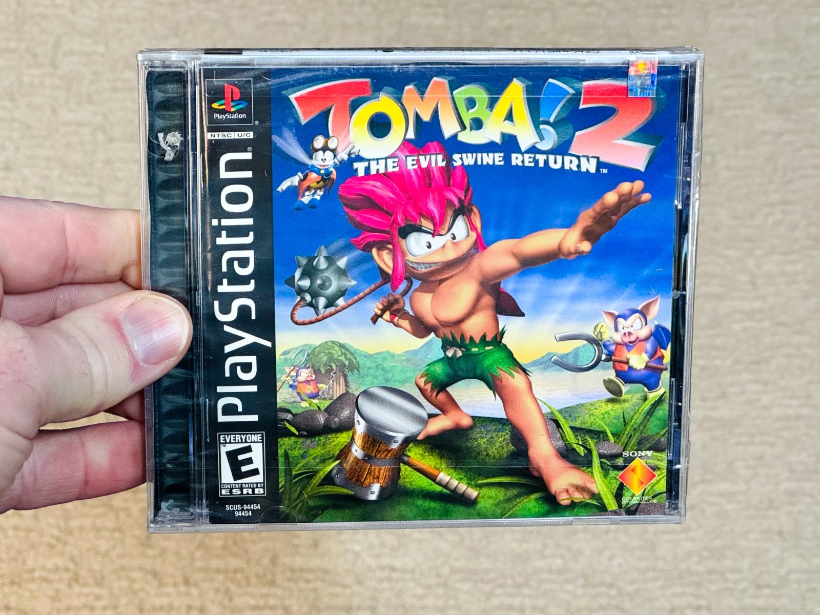 Tomba 2 The Evil Swine Return – Brand New – Y-Folds (Sony PlayStation 1, PS1)