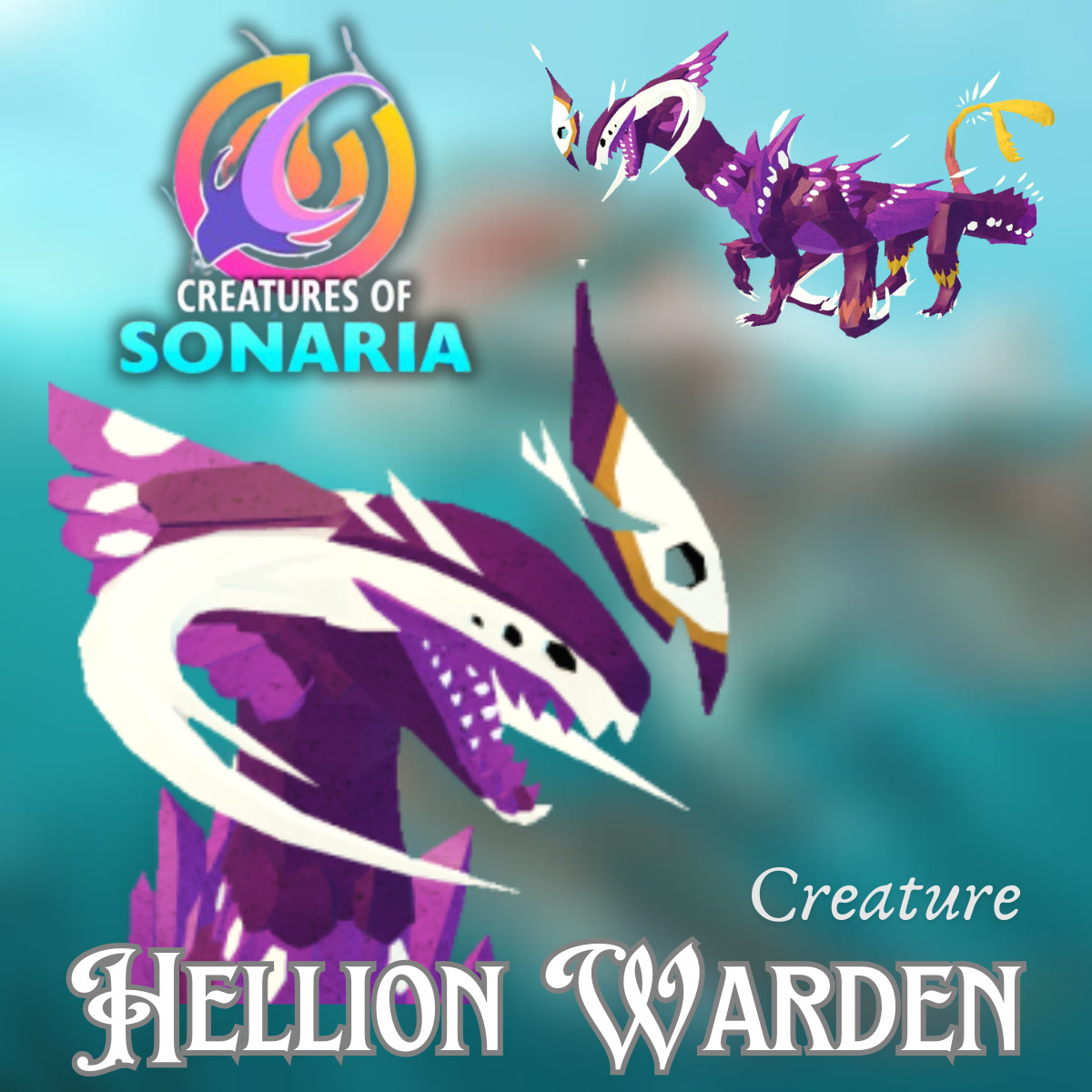 Hellion Warden Species | Creatures of Sonaria 🔥Fast Delivery🔥