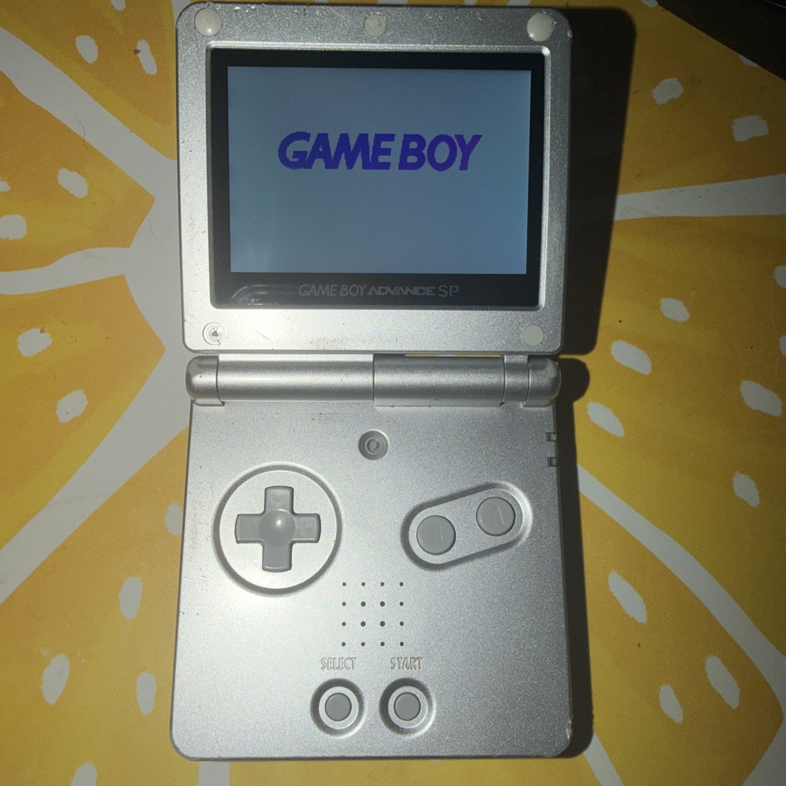 Nintendo Game Boy Advance SP Silver System GBA SP IPS LCD Backlight DISPLAY