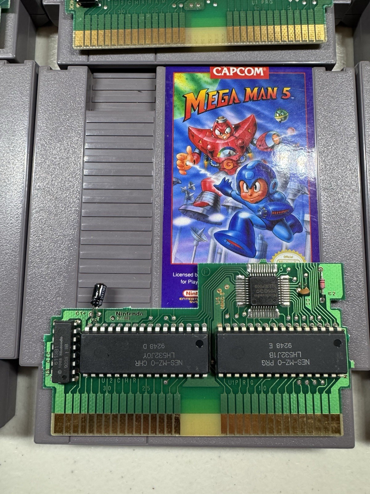 NES Nintendo Mega Man 1-6 Lot 1 2 3 4 5 6 Authentic Tested