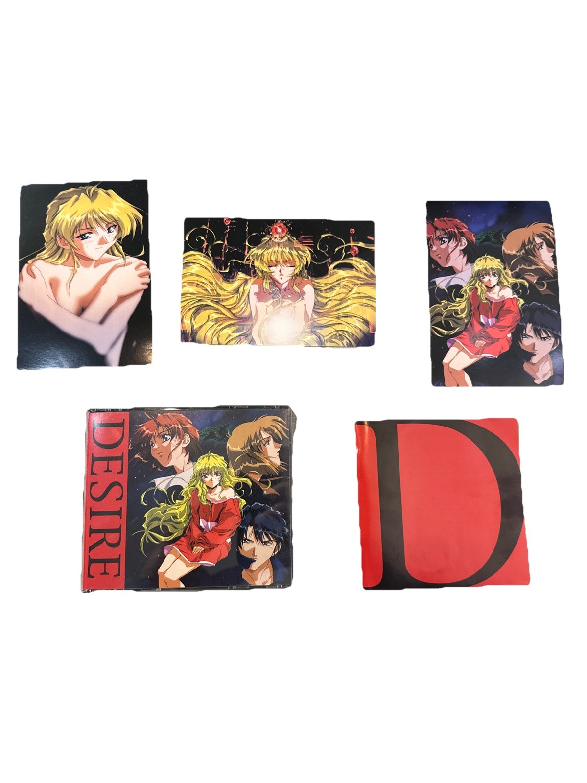 Anime Desire CD ROM 1999 2Cd 3 Promo Post Cards 1998 Sexy Inv26-01