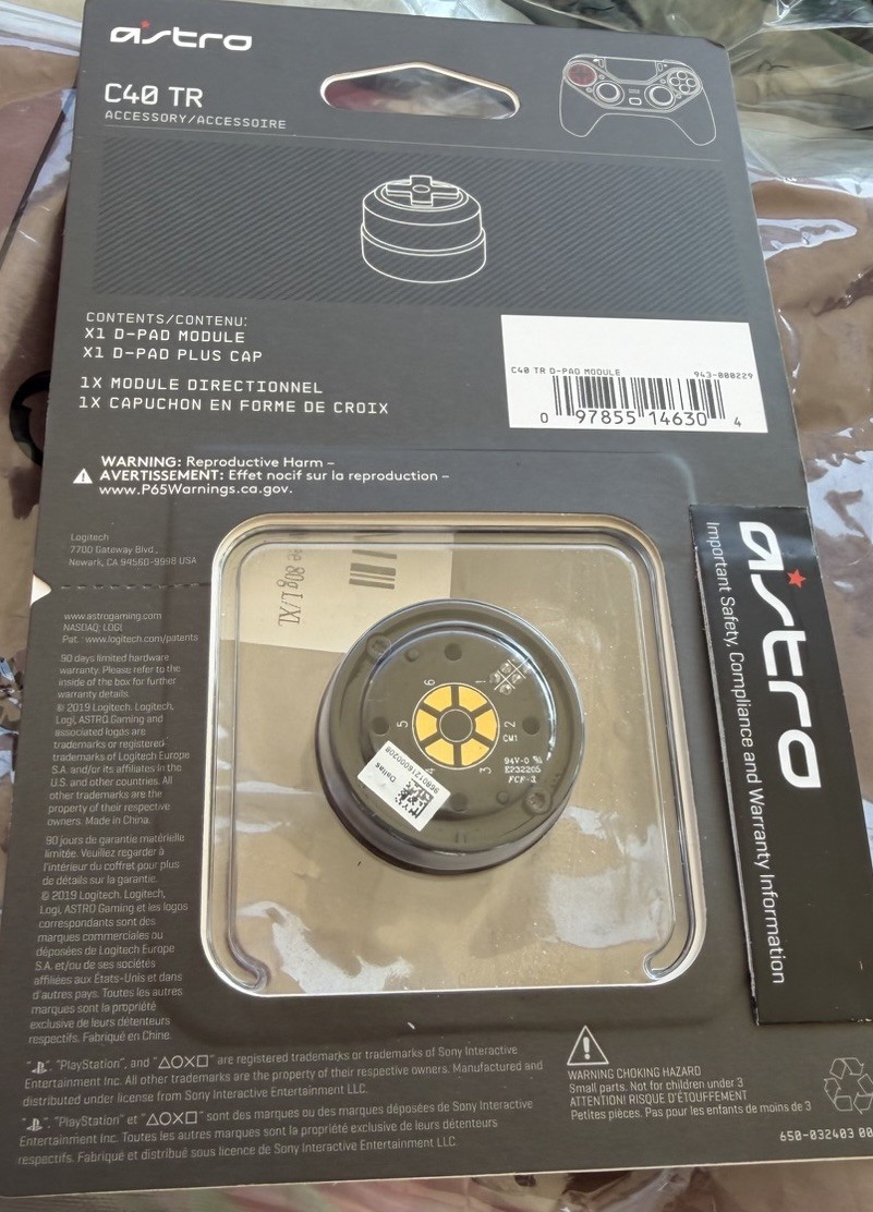 Astro C40 TR Gray D-Pad Module for PlayStation 4 Controller Attachment