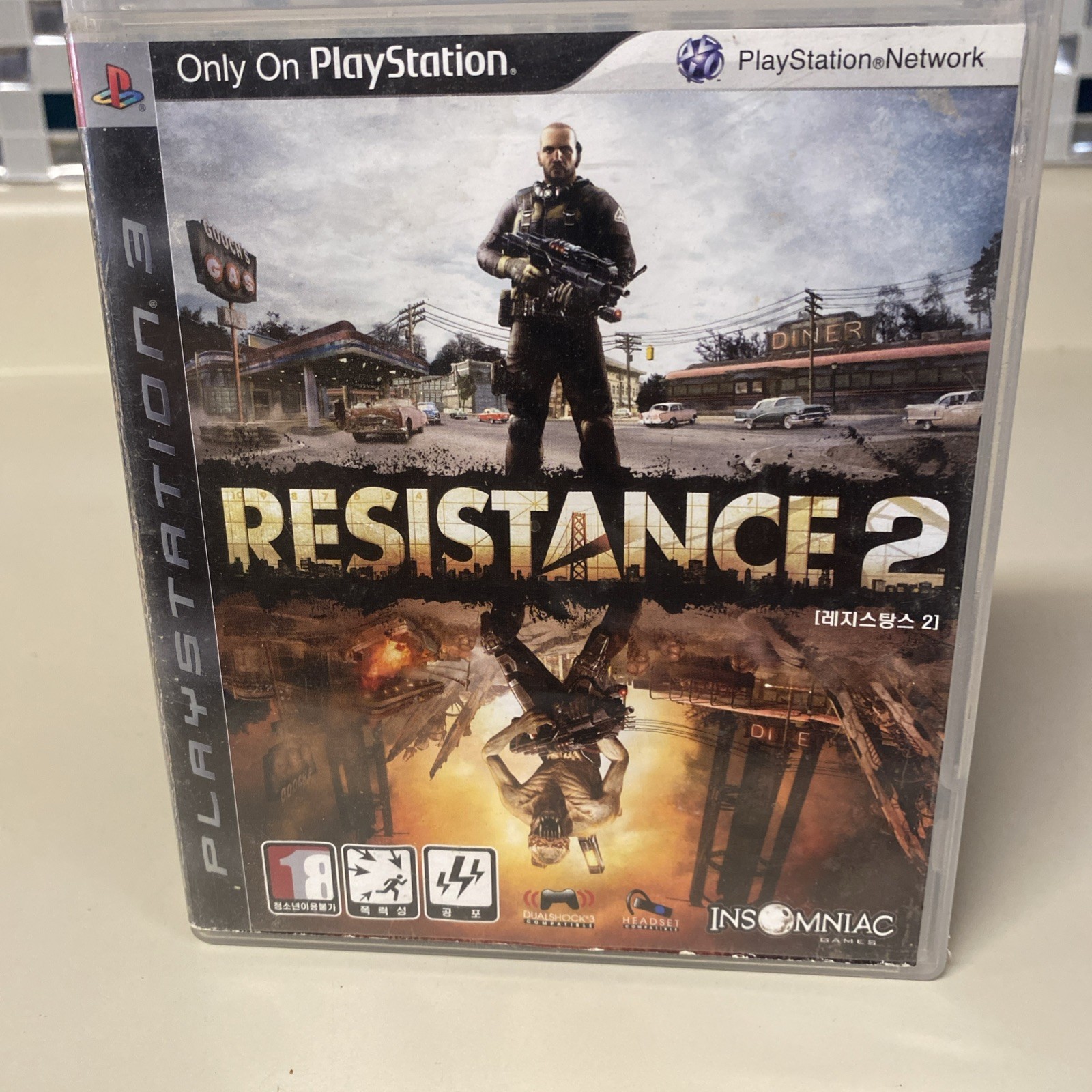 Rare PlayStation 3 Resistance 2 For Korea Only Untested