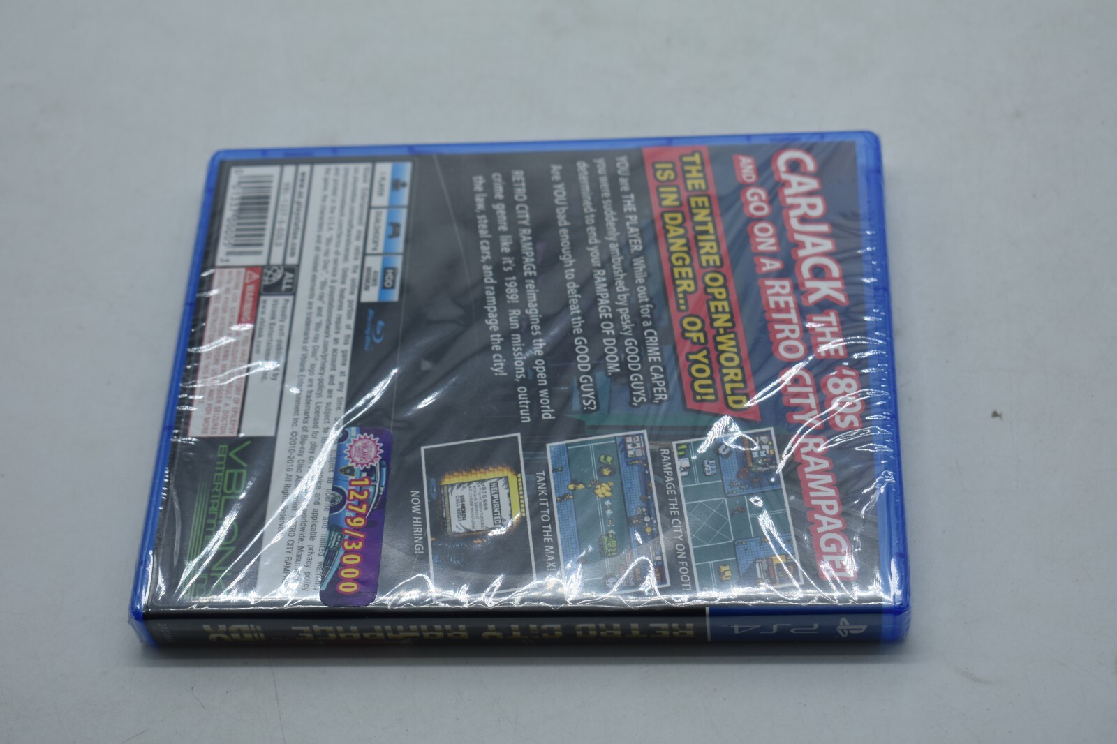 PS4 Retro City Rampage DX Limited #1279/3000 BRAND NEW SEALED FAST SHIP YES