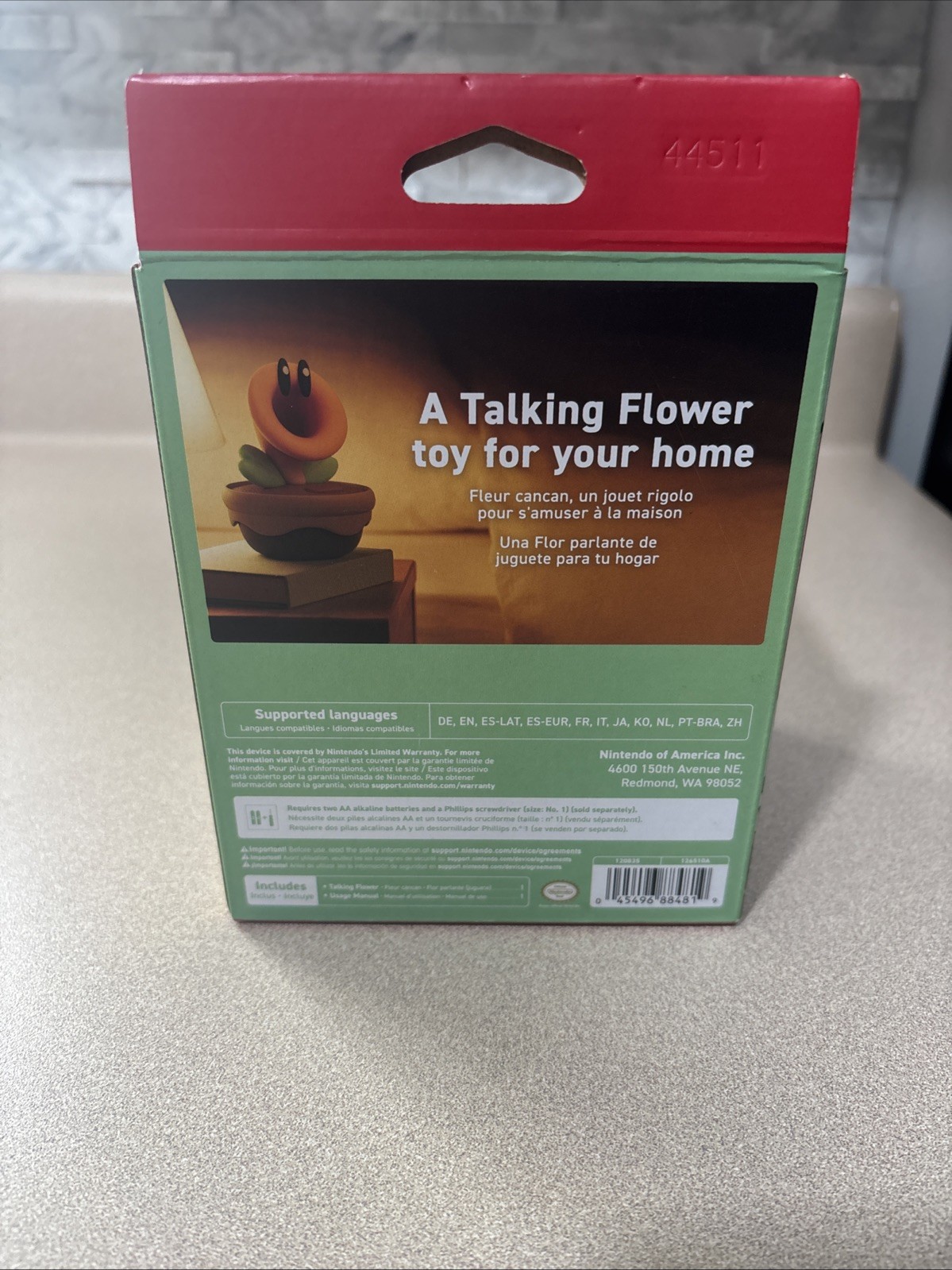 Nintendo Talking Flower – From The Super Mario Bros. Wonder Game