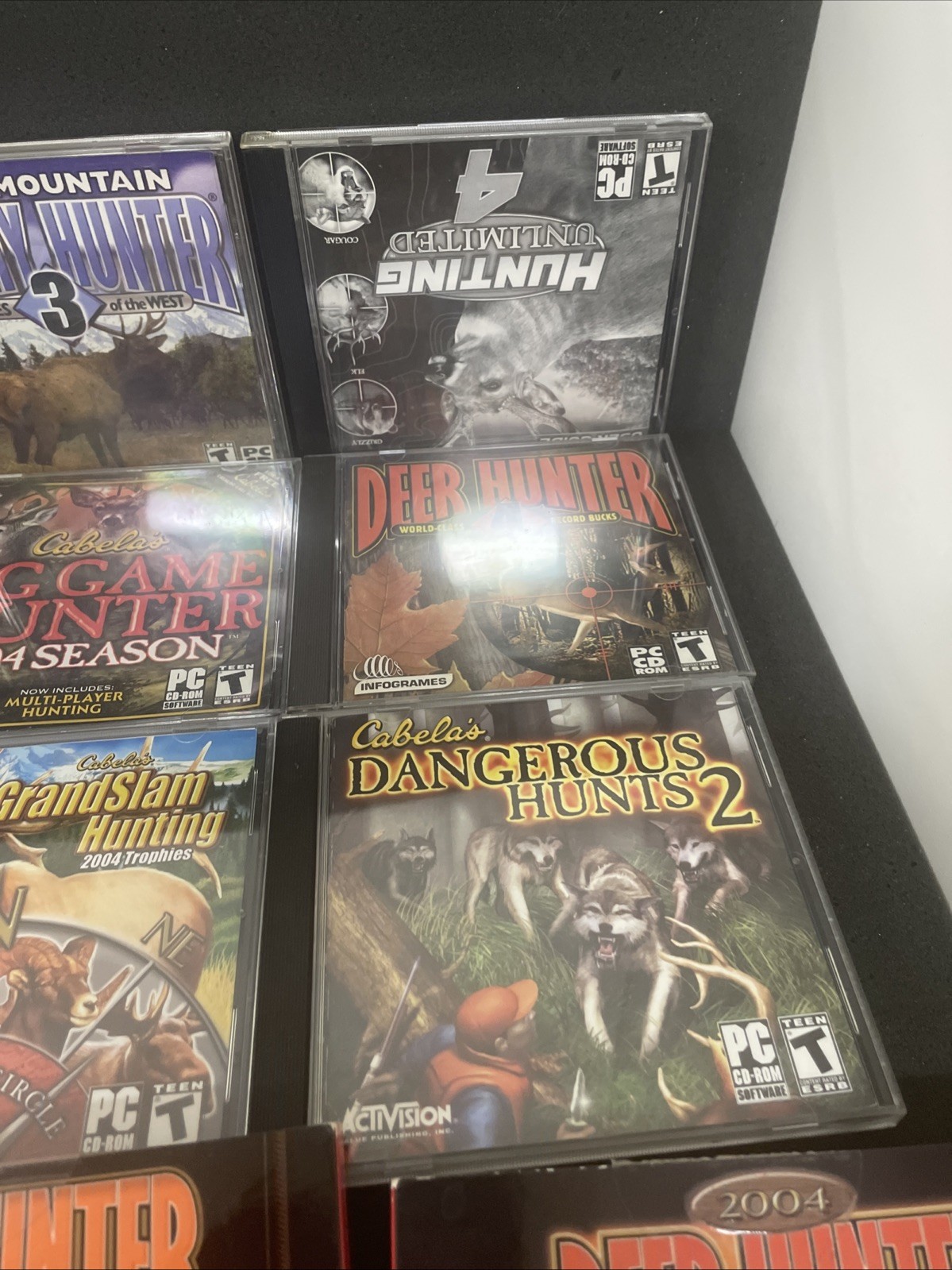 Lot of 28 PC Shooting Games, Cabelas Game Hunter, Trophy Hunter, Safari Etc.